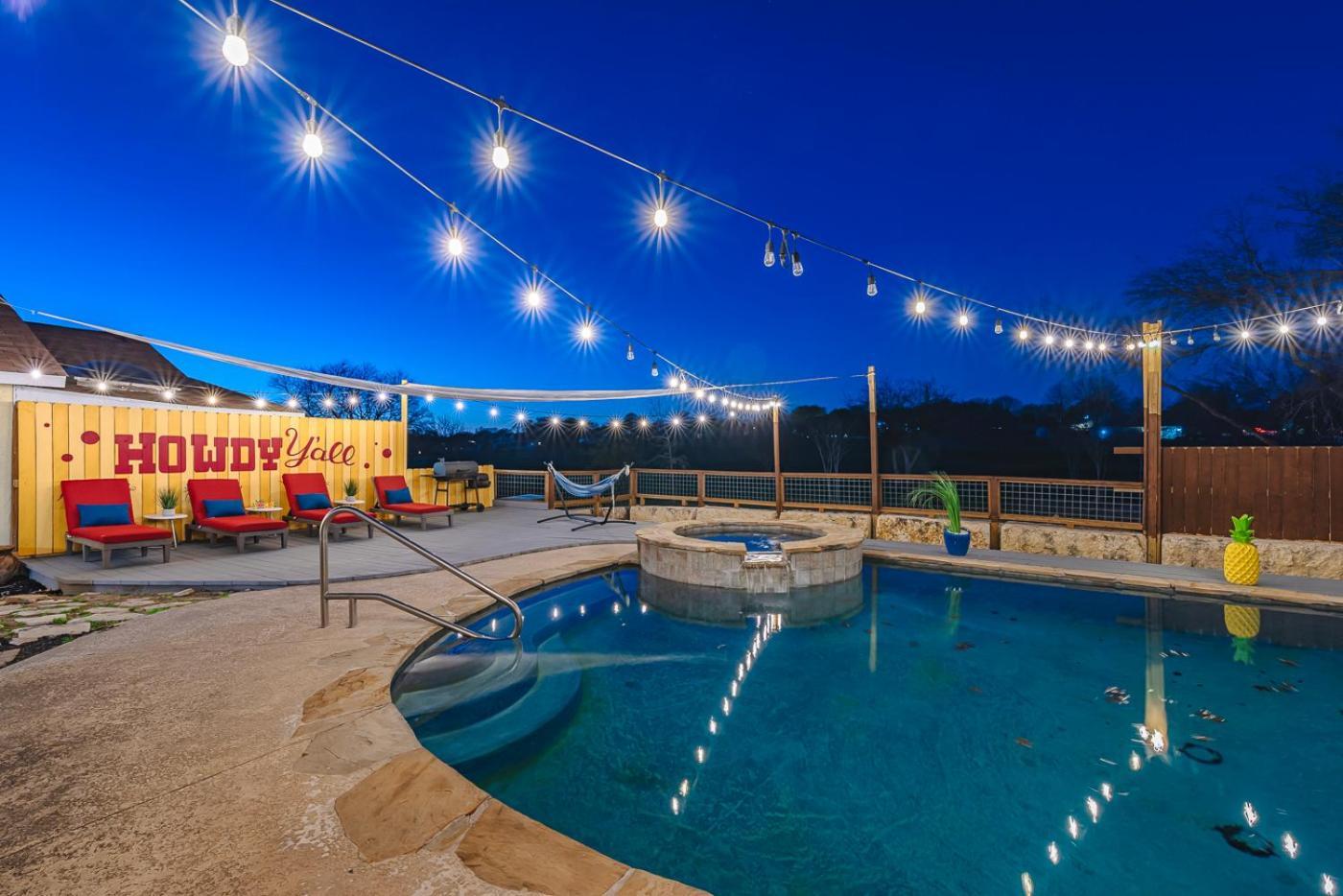 Stunning Pool Overlooking Golf Course & Game Room San Antonio Bagian luar foto