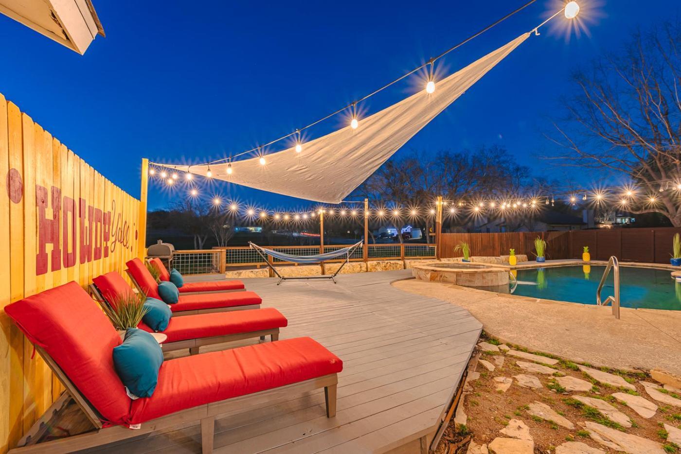 Stunning Pool Overlooking Golf Course & Game Room San Antonio Bagian luar foto