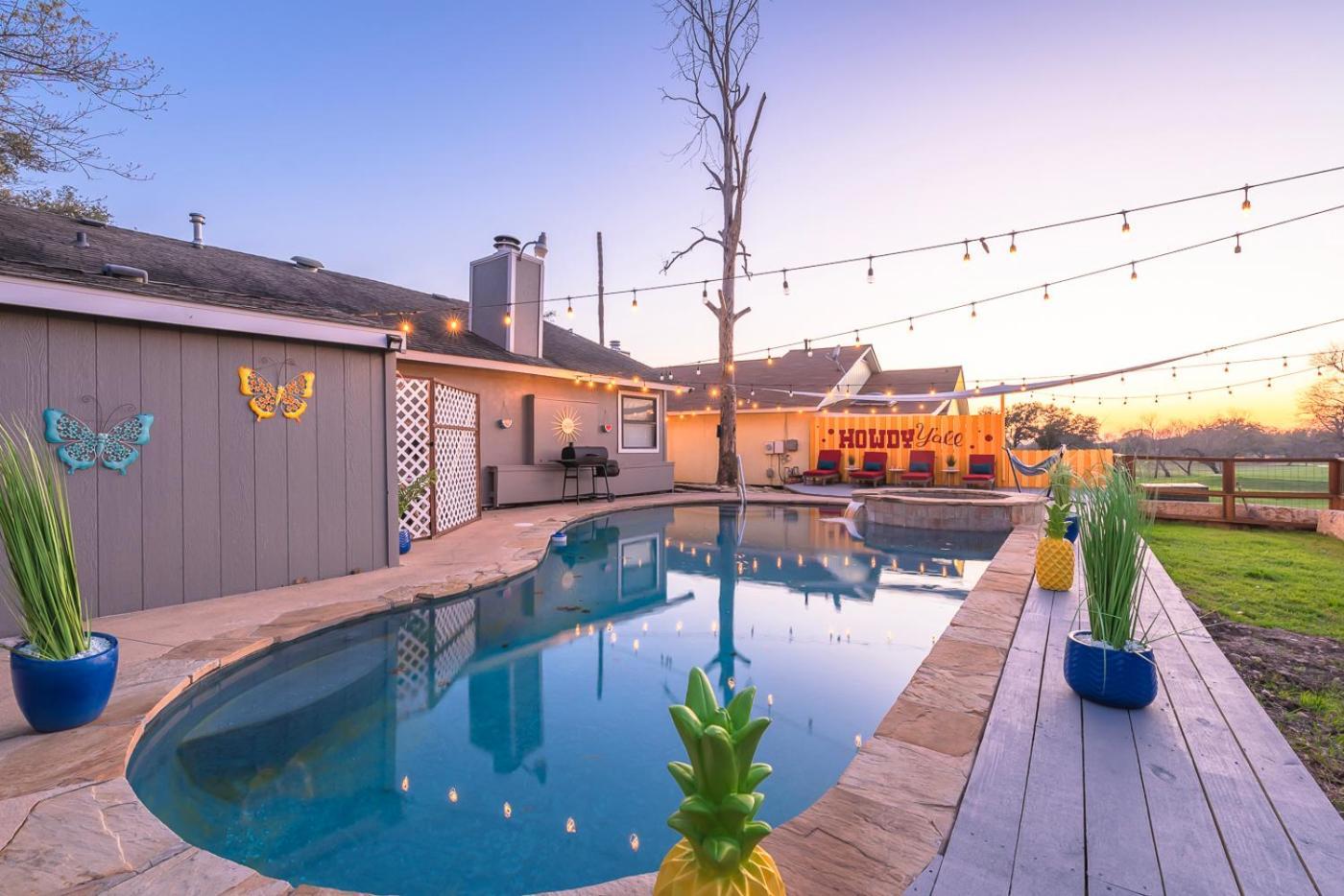 Stunning Pool Overlooking Golf Course & Game Room San Antonio Bagian luar foto