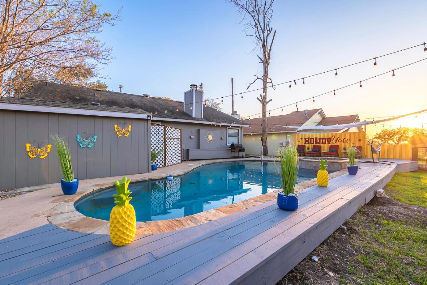 Stunning Pool Overlooking Golf Course & Game Room San Antonio Bagian luar foto
