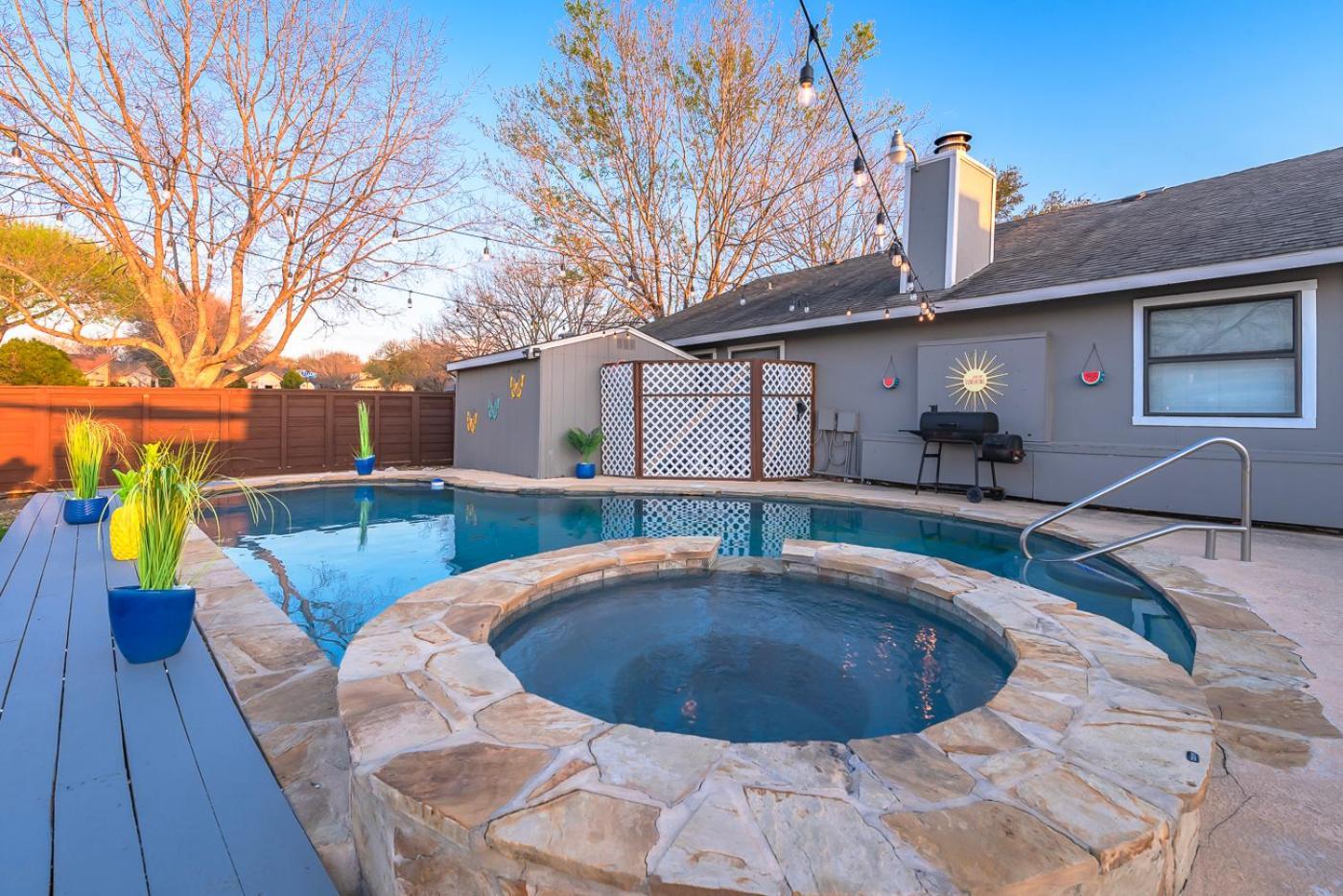 Stunning Pool Overlooking Golf Course & Game Room San Antonio Bagian luar foto
