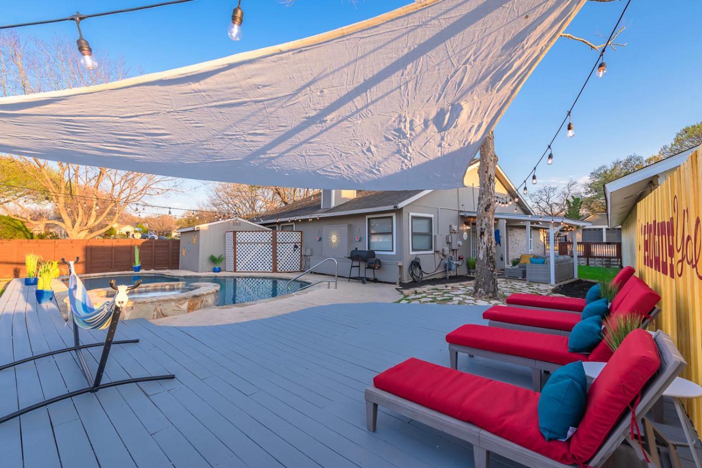 Stunning Pool Overlooking Golf Course & Game Room San Antonio Bagian luar foto
