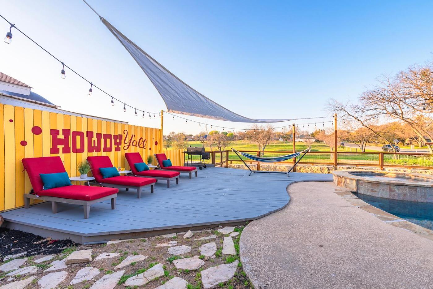 Stunning Pool Overlooking Golf Course & Game Room San Antonio Bagian luar foto