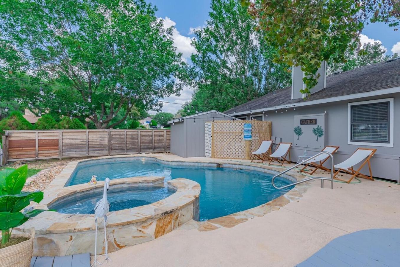 Stunning Pool Overlooking Golf Course & Game Room San Antonio Bagian luar foto
